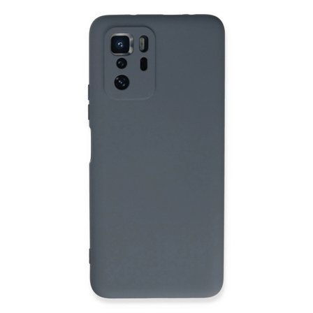 Xiaomi Poco X3 Gt Kılıf Nano İçi Kadife Silikon - Gri