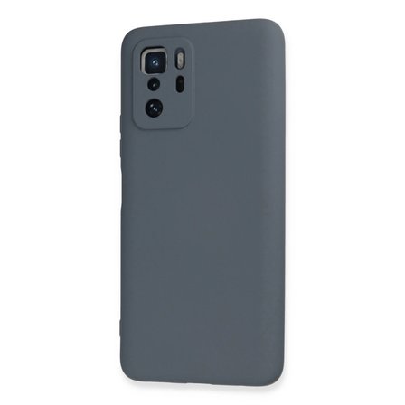 Xiaomi Poco X3 Gt Kılıf Nano İçi Kadife Silikon - Gri