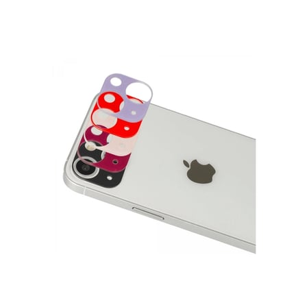 Apple İphone 13 Rainbow Kamera Lens Koruma Cam - Rose Gold
