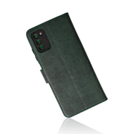 Samsung Galaxy A03s Kılıf Trend S Plus Kapaklı Kılıf - Yeşil