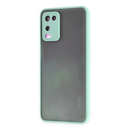 Oppo A54 4g Kılıf Montreal Silikon Kapak - Turkuaz