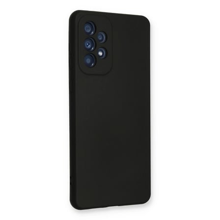 Samsung Galaxy A33 5g Kılıf Nano İçi Kadife Silikon - Siyah