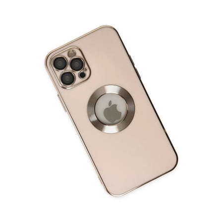 Apple İphone 12 Pro Max Kılıf Store Silikon - Pembe