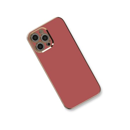 Apple İphone 12 Pro Max Kılıf Volet Silikon - Kırmızı