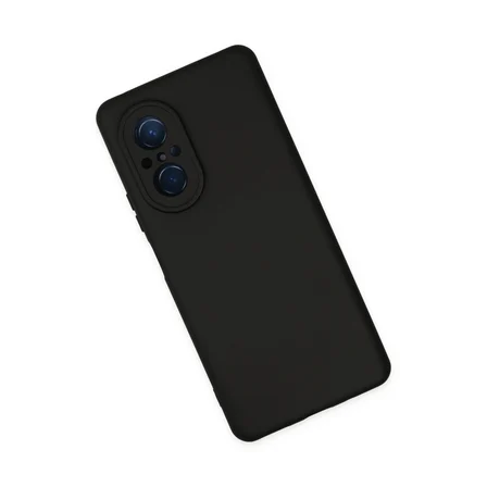 Huawei Nova 9 Se Kılıf Nano İçi Kadife Silikon - Siyah