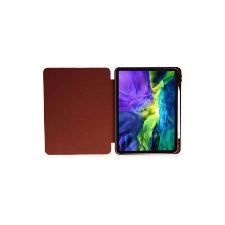 Apple İpad Air 4 10.9 Kılıf Kalemlikli Mars Tablet Kılıfı - Mürdüm