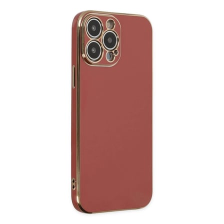 Apple İphone 14 Pro Max Kılıf Volet Silikon - Kırmızı