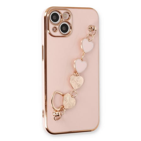 Apple İphone 14 Plus Kılıf Esila Silikon - Pudra