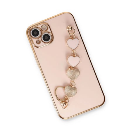 Apple İphone 14 Plus Kılıf Esila Silikon - Pudra