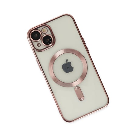 Apple Uyumlu İphone 14 Kılıf Kross Magneticsafe Kapak - Rose
