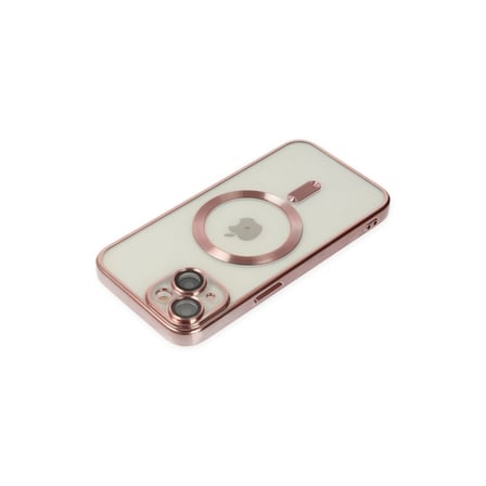 Apple Uyumlu İphone 14 Plus Kılıf Kross Magneticsafe Kapak - Rose