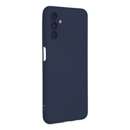 Samsung Galaxy A04s Kılıf Nano İçi Kadife Silikon - Lacivert