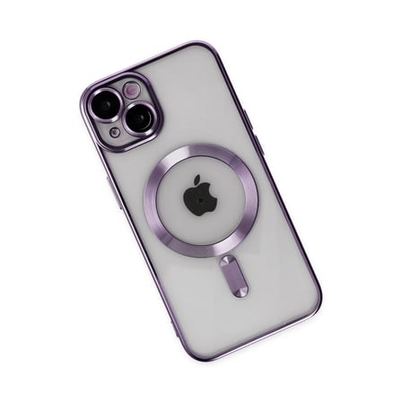 Apple İphone 14 Kılıf Kross Magneticsafe Kapak - Mor