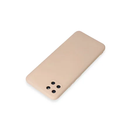 Realme C11 Kılıf Nano İçi Kadife Silikon - Pudra