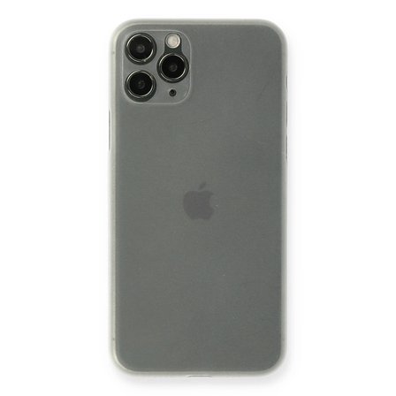 Apple İphone 11 Pro Max Kılıf Pp Ultra İnce Kapak - Beyaz