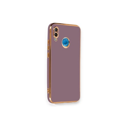 Huawei P20 Lite Kılıf Volet Silikon - Mor