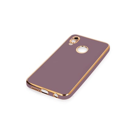 Huawei P20 Lite Kılıf Volet Silikon - Mor