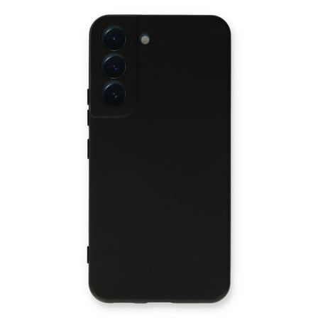 Samsung Galaxy S23 Plus Kılıf Nano İçi Kadife Silikon - Siyah