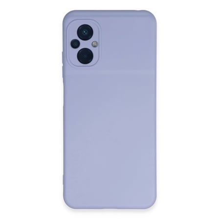 Xiaomi Poco M5 Kılıf Nano İçi Kadife Silikon - Lila