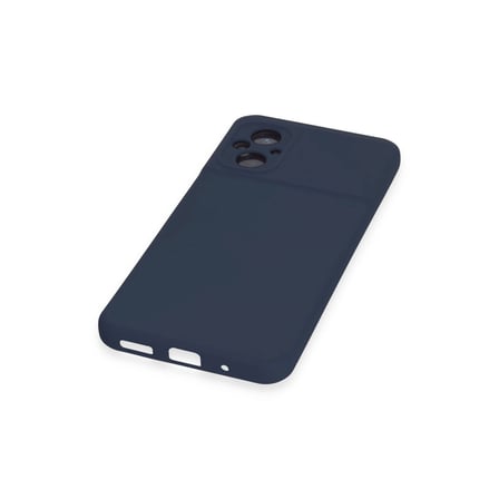 Xiaomi Poco M5 Kılıf Nano İçi Kadife Silikon - Lacivert