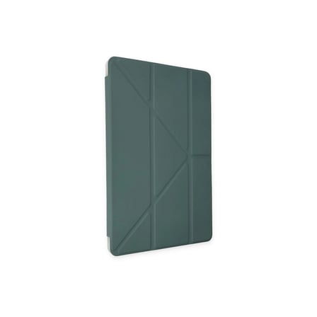 Apple Uyumlu İpad 2022 10.9 (10.nesil) Kılıf Kalemlikli Mars Tablet Kılıfı - Koyu Yeşil