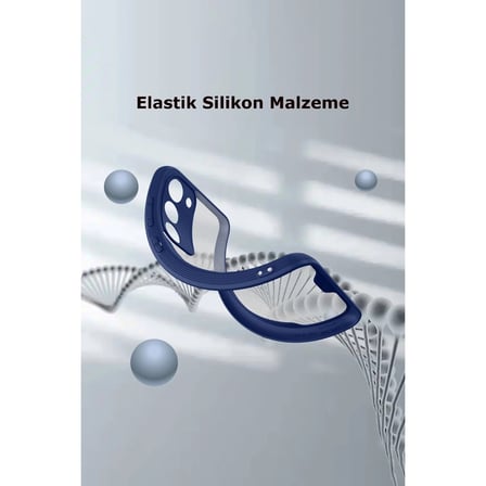 Samsung Galaxy S23 Plus Kılıf Platin Silikon - Lacivert