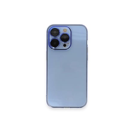 Apple İphone 14 Pro Kılıf Armada Lensli Kapak - Sierra Blue