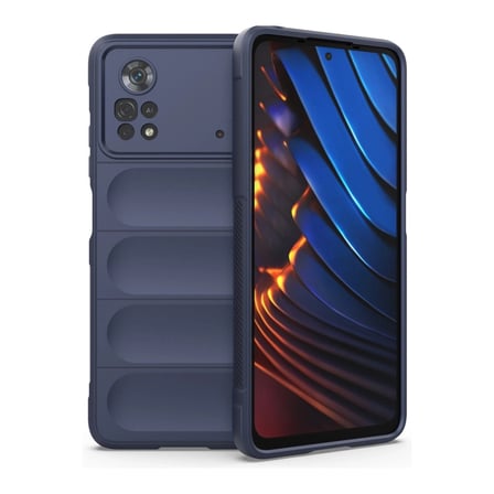 Xiaomi Poco X4 Pro 5g Kılıf Optimum Silikon - Lacivert