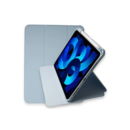 Apple İpad Pro 11 (2021) Kılıf Ling 360 Kalemlikli Tablet Kılıf - Mavi