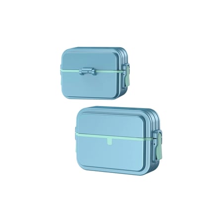 Apple Airpods 3 (3.nesil) 404 Kilitli Kılıf - Mavi