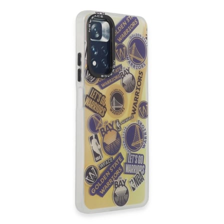 Xiaomi Uyumlu Redmi Note 11 Pro Kılıf Estoril Desenli Kapak - Estoril - 13
