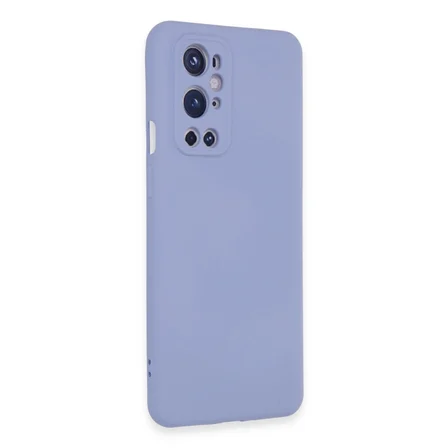 One Plus 9 Pro Kılıf Nano İçi Kadife Silikon - Lila
