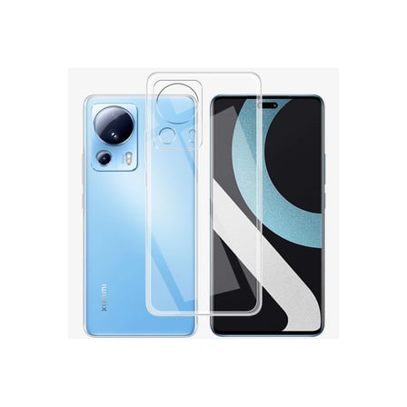 Newface Xiaomi Mi 13 Lite Kılıf Lüx Şeffaf Silikon