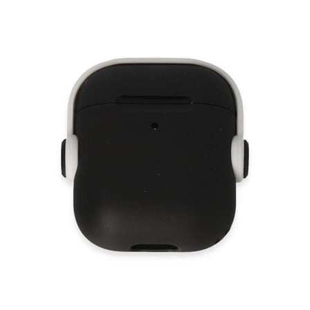 Apple Airpods 2 (2.nesil) Cool Kılıf - Siyah-beyaz