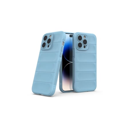 Apple İphone 15 Pro Kılıf Optimum Silikon - Sky Blue
