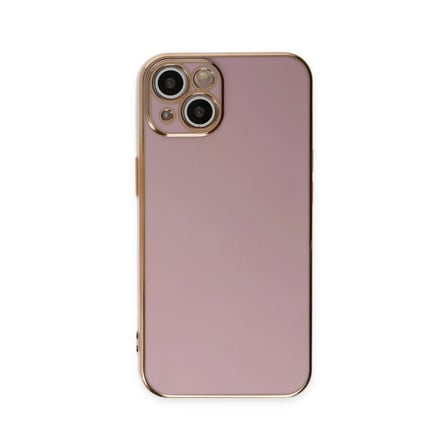 Apple İphone 15 Kılıf Volet Silikon - Mor