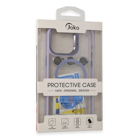 Joko Apple İphone 15 Pro Kılıf Roblox Lens Magsafe Standlı Kapak - Koyu Yeşil