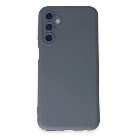 Samsung Galaxy M14 5g Kılıf Nano İçi Kadife Silikon - Gri