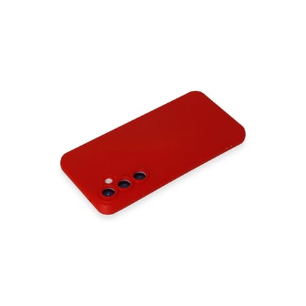 Samsung Galaxy S23 Fe Kılıf Nano İçi Kadife Silikon - Kırmızı