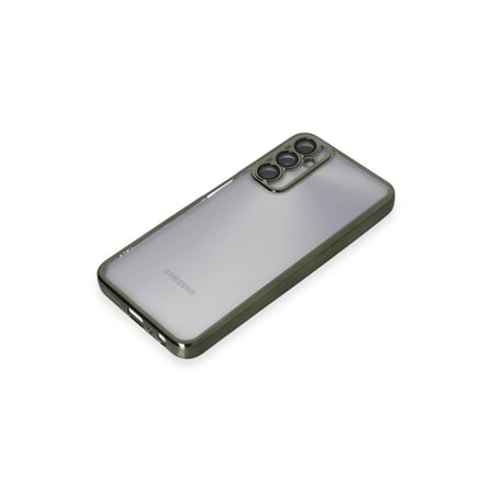 Samsung Galaxy A05s Kılıf Razer Lensli Silikon - Yeşil