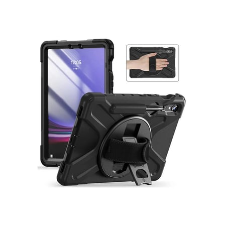 Samsung Galaxy X510 Tab S9 Fe 11 Kılıf Amazing Tablet Kapak - Siyah