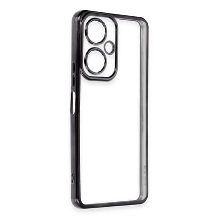 Vivo Y27 Kılıf Razer Lensli Silikon - Siyah