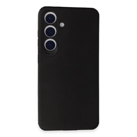 Samsung Galaxy S24 Kılıf Loop Deri Silikon - Siyah