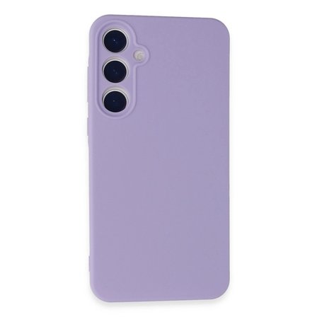 Samsung Galaxy A35 5g Kılıf Nano İçi Kadife Silikon - Lila