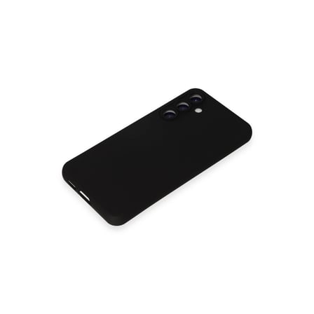 Samsung Galaxy S24 Plus Kılıf Nano İçi Kadife Silikon - Siyah