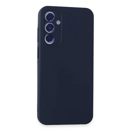 Samsung Galaxy A35 5g Kılıf First Silikon - Lacivert