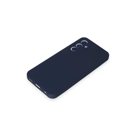 Samsung Galaxy A55 5g Kılıf First Silikon - Lacivert