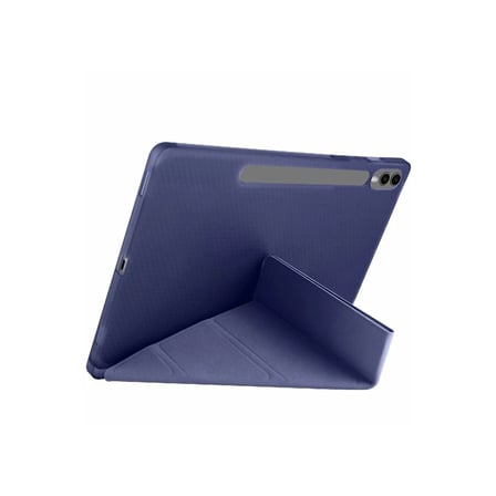 Samsung Galaxy X610 Tab S9 Fe Plus 12.4 Kılıf Kalemlikli Mars Tablet Kılıfı - Lacivert