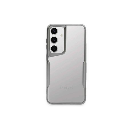 Samsung Galaxy A55 5g Kılıf Boyi Silikon Kapak - Gümüş