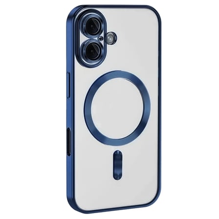 Apple İ̇Phone 16 Kılıf Kross Magnetice Kapak - Lacivert